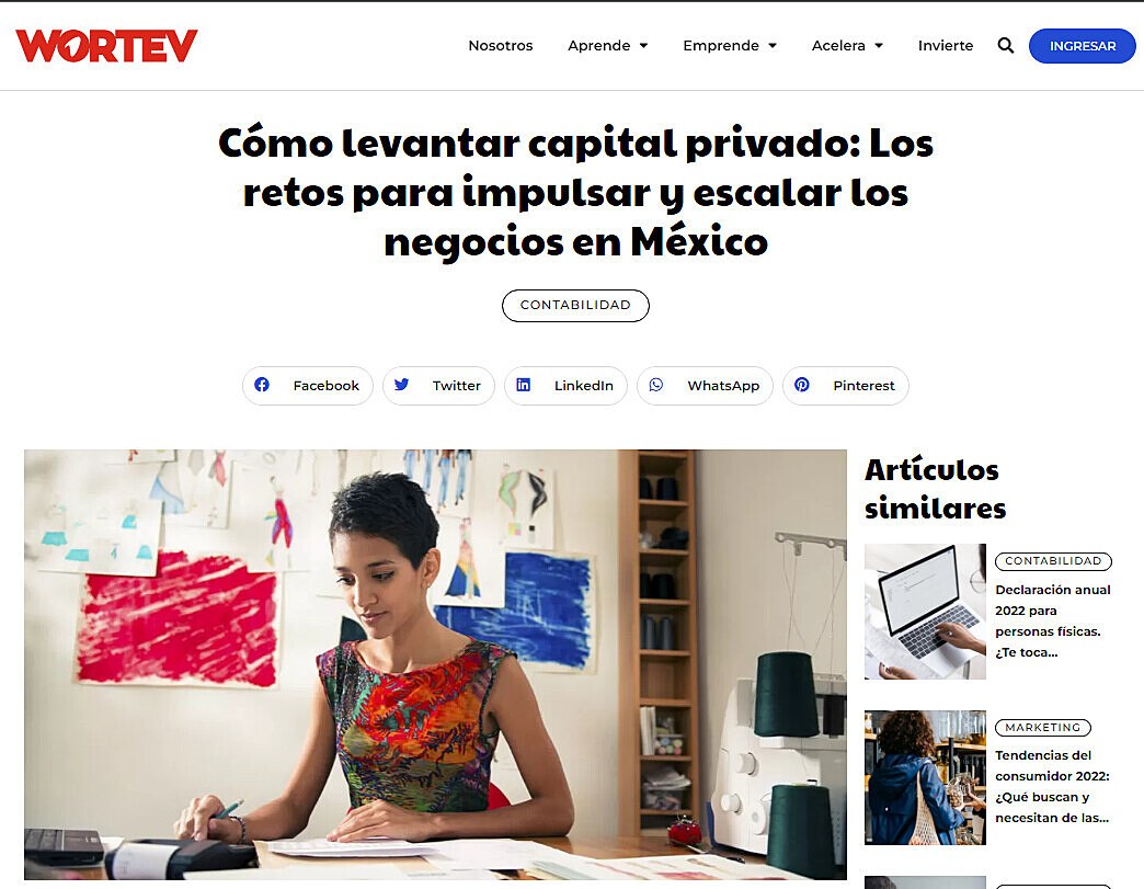 Cmo levantar capital privado: Los retos para impulsar y escalar los negocios en Mxico